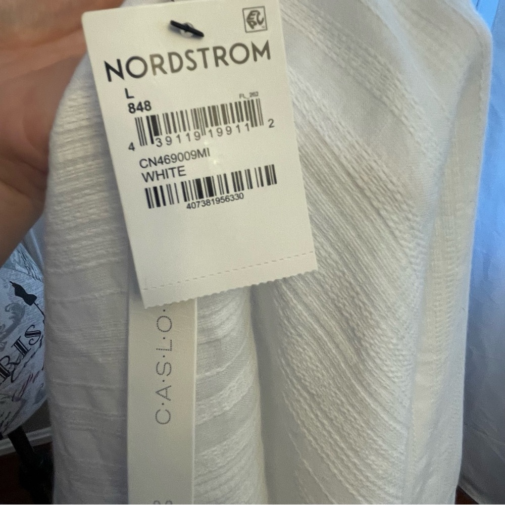 Caslon Women's white Short Sleeve Top - Picture 6 of 6